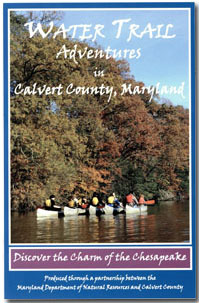 Calvert County Water Trails Guide Cover