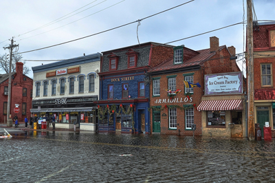 King Tide Downtown Annapolis