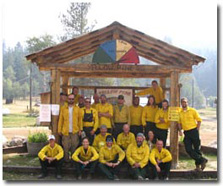 group photo at Southfork Fire