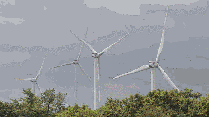 View of Criterion Wind Project