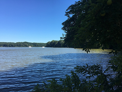 Scenic View of river from Chapel Point State Park